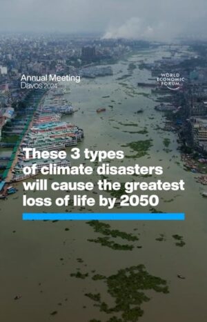 Klaus Schwab Instagram - By mid-century, climate change is likely to cause an extra 14.5 million deaths. 

Learn more from the World Economic Forum’s report 'Quantifying the Impact of Climate Change on Human Health' by tapping the link in our bio.

Join the discussion on climate action and security in Davos by following #wef24 on our channels.

@oliverwymanconsulting