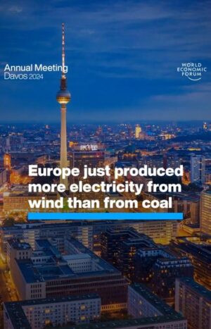 Klaus Schwab Instagram - Europe’s wind energy sector just hit a huge new milestone. 

A new report from the World Economic Forum sets out how to maximize community engagement in renewable energy. Read it by tapping on the link in our bio. 

For the latest discussions from Davos on building a long-term future that is inclusive, net-zero and nature-positive, follow #wef24 on our channels.