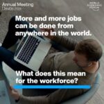 Klaus Schwab Instagram - By 2030, 92 million jobs will be done remotely. Learn more from ‘The Rise of Global Digital Jobs’, the latest white paper from the World Economic Forum’s Centre for the New Economy and Society by tapping on the link in our bio. Join the discussion at Davos on preparing people for jobs of the future by following #wef24 on our channels.
