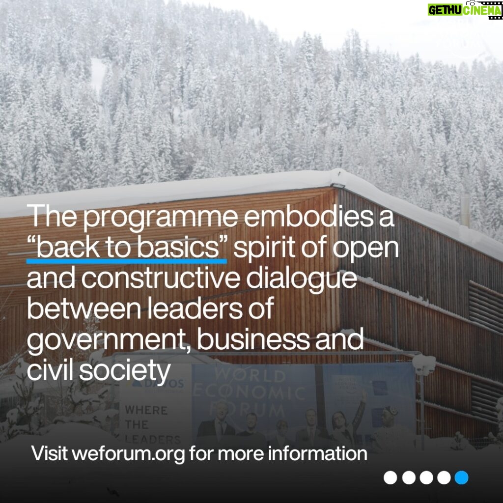 Klaus Schwab Instagram - This year’s World Economic Forum Annual Meeting takes place from 15-19 January in Davos, Switzerland. Under the theme “Rebuilding Trust“, the meeting aims to restore collective agency and reinforce the fundamental principles of transparency, consistency and accountability among leaders. Click on the bio link for more information.