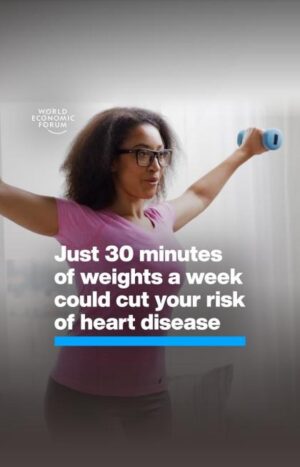 Klaus Schwab Instagram - Weight training has a host of benefits to keep your heart healthy. Learn more about how the World Economic Forum is raising awareness of health and healthcare. Tap the link in our bio to learn more.

@uofmichigan
