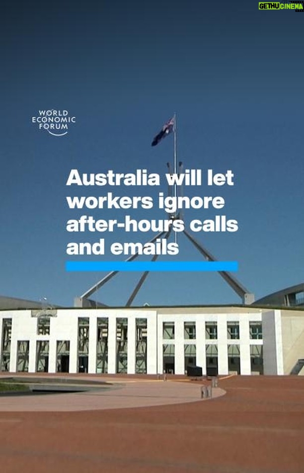 Klaus Schwab Instagram - A new bill will give Australian workers the ‘Right to Disconnect’. Learn more about how jobs and skills will evolve over the coming years in the World Economic Forum’s Future of Jobs Report. Tap the link in my bio to learn more.