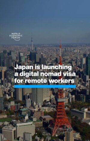 Klaus Schwab Instagram - Japan hopes digital nomads will become ‘a source of innovation’. 

Learn more about the future of the global digital workforce in the World Economic Forum white paper ‘The Rise of Global Digital Jobs. Tap the link in our bio to learn more.