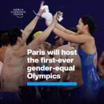 Klaus Schwab Instagram - 50% of the Olympic athletes this year will be women 🏅. Tap the link in our bio to learn more about gender equality trends from the World Economic Forum's Global Gender Gap Report