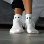 Klavdiya Vysokova Instagram – Наш первый риллс вместе ❤️ 
Кому подарить такие же носочки?)) 👇🏼