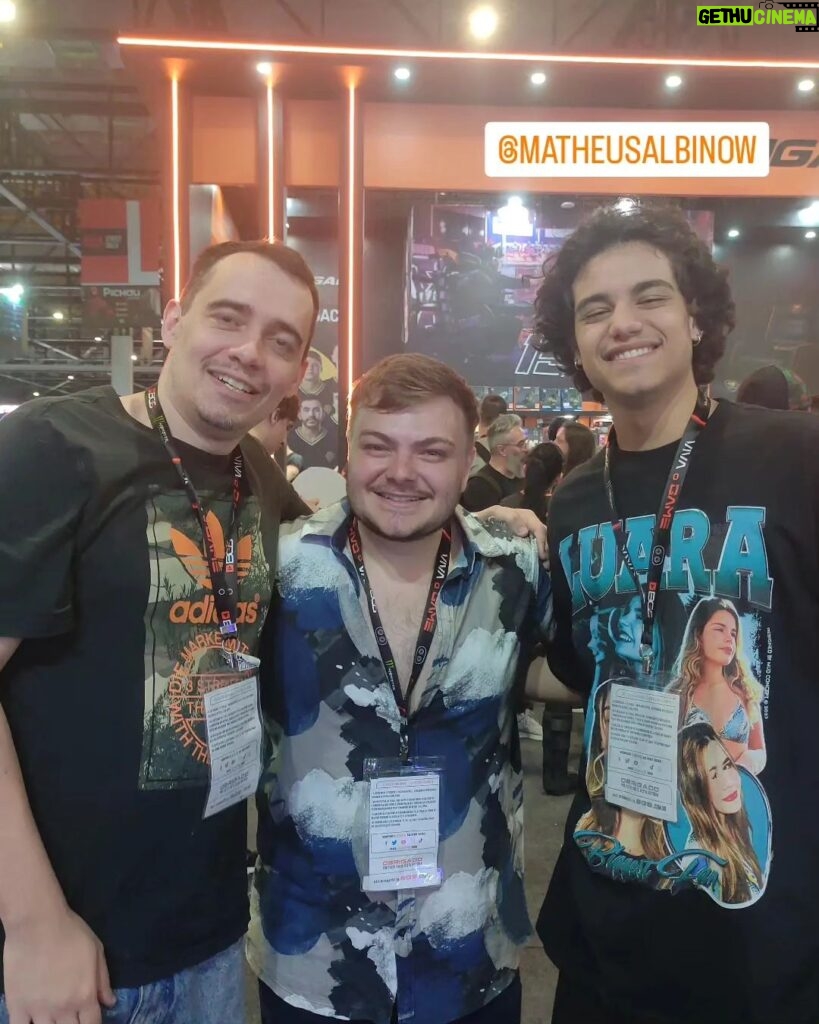 Konstantino Atanassopolus Instagram - ESSA SEMANA INCRÍVEL, QUE TIVE DE BGS E MUITO MAIS!!! MAIS UMA @brasilgameshow 2023 VAI E AGUARDANDO BGS24 VAMO QUE VAMO!!!!! Expo Center Norte