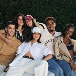 Kris Jenner Instagram - Kendall joins the @tommyhilfiger family for the Spring ‘24 Collection ♥️🤍💙 @kendalljenner @devonleecarlson @ebony.riley @tommyhilfiger @faikhadra @hannahlogann @yungtaco