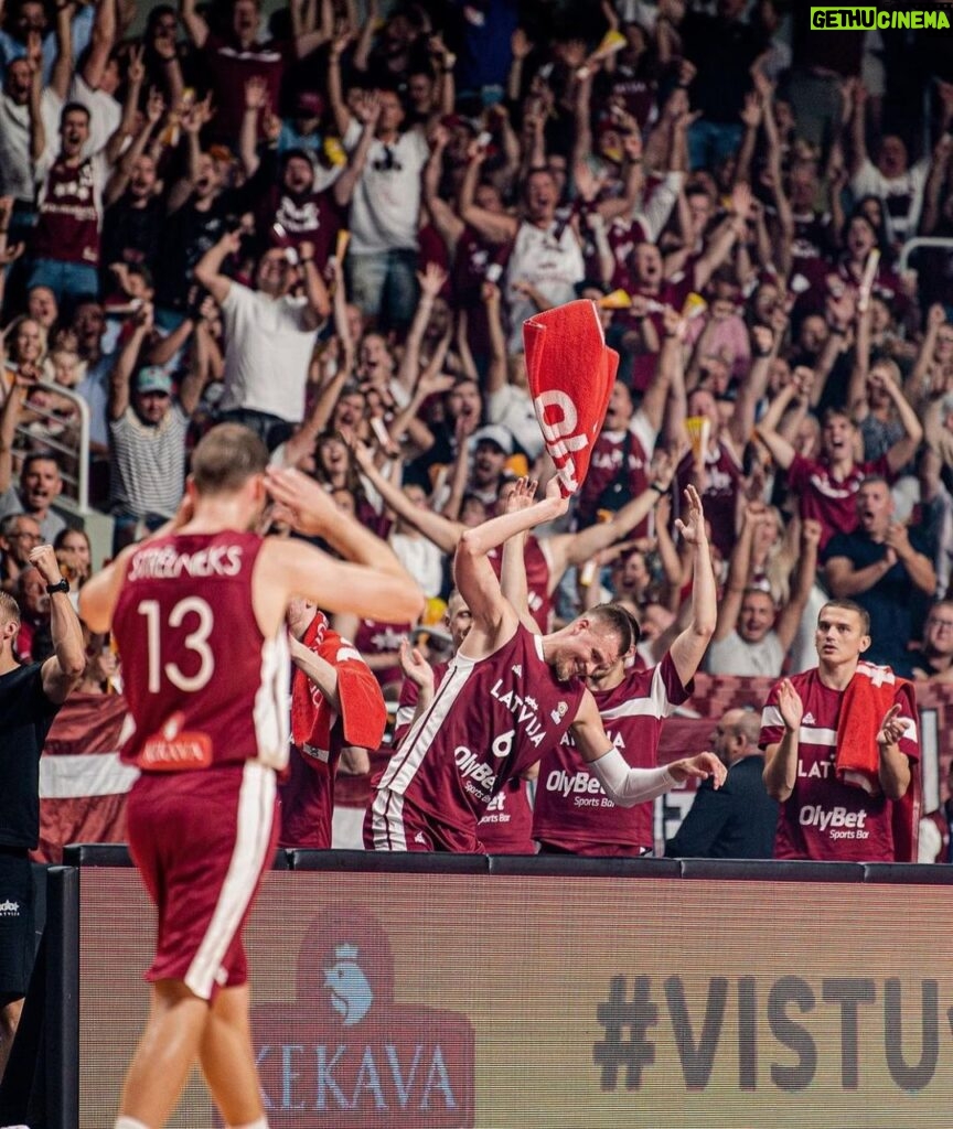 Kristaps Porziņģis Instagram - uj tas bija kaut kas īpašs paldies visiem 🇱🇻 Riga, Latvia