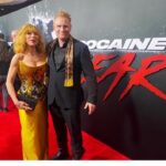 Kristofer Hivju Instagram – @cocainebear is out today! A lovely night at the premiere with @grymolvaerhivju ✨Thanks @riccovero_1936 for the black armor. To @svetlanahairstylist_ as allways. With LA back up from @hairbytiph Gry’s beautiful dress is by @oveharderfinseth Jewelry @gullsmedbuggeauthen and @grygrindbakken photo by #alexJ.Berliner #ad Regal Cinema at L.A. Live