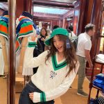 Krystal Jung Instagram – 🧢 geared up for the @wimbledon finals at the @ralphlauren flagship store! London, United Kingdom