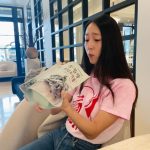 Krystal Jung Instagram - 유치원세트🐶 맛있는🍔🍩 썸 요가🧘🏻‍♀️ 김부각feat팔짜눈썹😋 Los Angeles, California