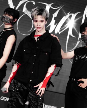 Krystian Wang Instagram - red