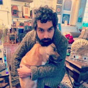 Kunal Nayyar Instagram - Smushed by cuddles:) #bobafett
