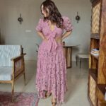 Kusha Kapila Instagram - felt later will delete cute🌸 @lovechoje @the_jewel_factor Styled by @ayeshaaminnigam Assisted by @mehullsinglla