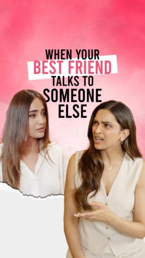 Kusha Kapila Instagram - Best friend aisi banao ki 4 log bole ye meri bhi best friend hai 

shared screen and skincare with @deepikapadukone aka Deepu💜 dream collab 

@82e.official

thank you @mehullsinglla for leaving when I said TU JAA🤣
