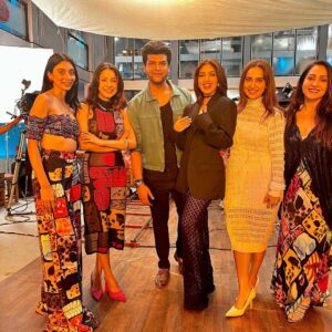 Kushal Tandon Instagram - @ektarkapoor @bhumipednekar @shehnaazgill @kushakapila @shibani_bedi #thankyouforcoming in cinemas  6 Oct , all the best team❤️