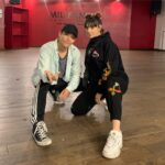 Kyle Hanagami Instagram - Just released a video on my YouTube with this queen. @charli_xcx 😍 #1999 Millennium Dance Complex
