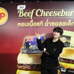Kyutae Sim Instagram - อร่อยอิ่มหอมเนื้อแท้ฉ่ำ กับ CPBeefCheeseBurger ไปลองชิมกันนะทุกคนนนน #KyutaexCPBeefCheeseBurger