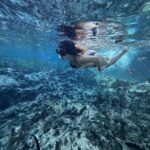 Léna Mahfouf Instagram – je suis sous l’eau en ce moment Tulum Beach , Mexico