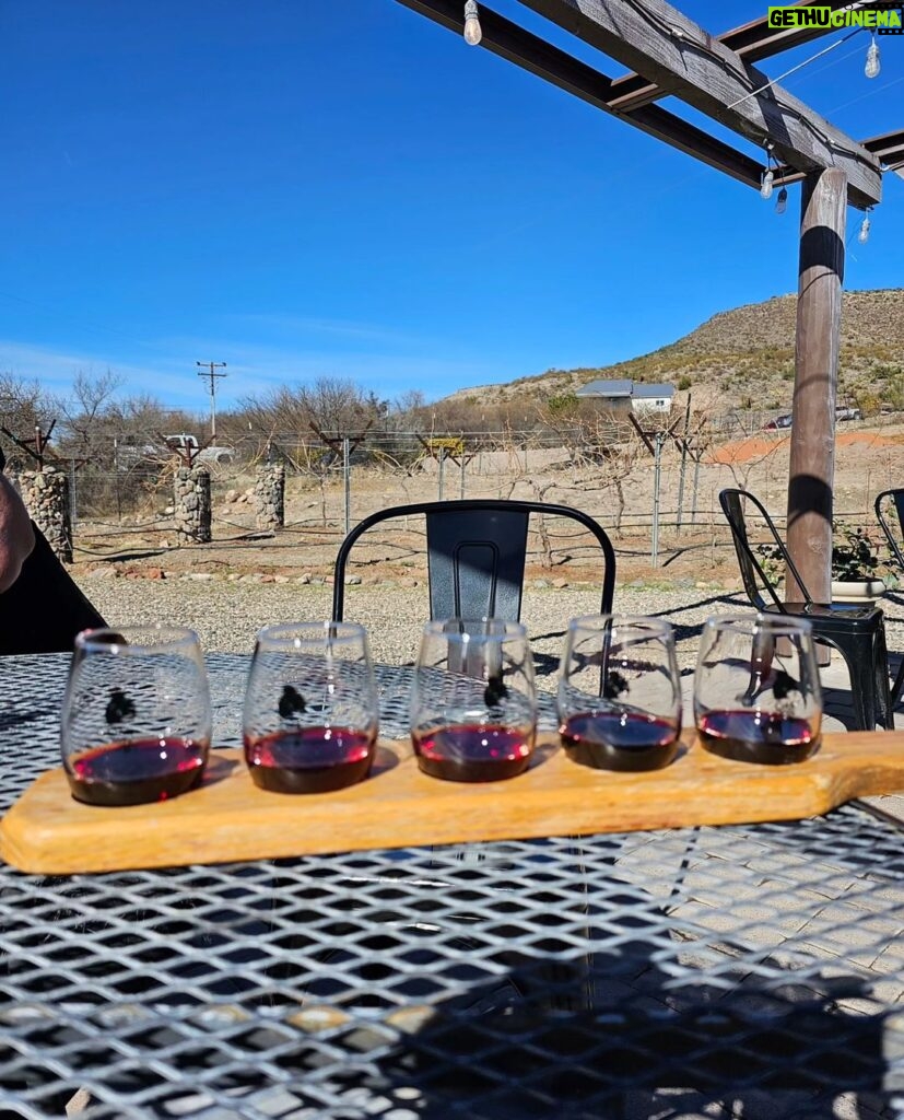 Lívia Andrade Instagram - Nem só de energia se vive por aqui...😉🍷 Depois disso o céu ficou mais colorido , acho que vi luzes diferentes e um Sol que parece flor 🌼 Sedona, Arizona