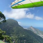 Lívia Inhudes Instagram – O dia que meu amigo foi se aventurar nas alturas e eu fui acompanhar essa loucura… 🪂😜☀️🌊 São Conrado, Rio De Janeiro, Brazil