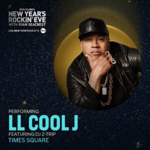 LL Cool J Instagram - @llcoolj will close out 2023 and perform a medley of hits LIVE from Times Square just before midnight on #RockinEve! Tune in on New Year’s Eve at 8/7c on ABC 🎤