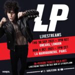 LP Instagram - So excited to announce that livestream tickets for my SOLD OUT Paris & London shows are now available! You can tune in from anywhere in the world ! Tickets on sale now at lp.Veeps.com