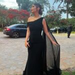 Laila Ahmed Zaher Instagram – Black always wins 🖤
 
Dress: @ateliermamzi 
Makeup: @dinaelkasheff 
Stylist: @mayajules 
Hair: @alfredandmina 
Jewelry: @iramjewelry_