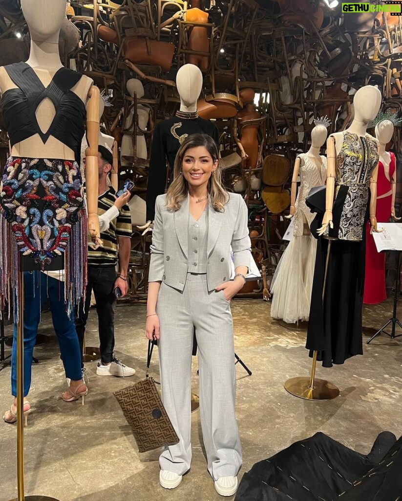 Laila Ahmed Zaher Instagram - With the super talented @faridatemraz @temraza x @maison69store ❤️‍🔥❤️‍🔥❤️‍🔥❤️‍🔥 Suit: @liliblancofficial Styled by: @mayajules Garden 8