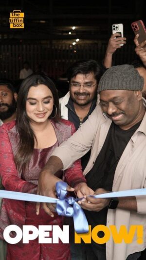 Lakshmi Nakshathra Instagram - Gratitude served with a side of joy! Thank you @jassiegift___official @lakshmi_nakshathra @ravisankarsinger , for gracing our restaurant's inauguration with your presence. Your support adds a special flavor to our grand opening! 🌟🍽️ #ThankYou #CelebrationContinues"

Savor the moment as we embark on a culinary journey – our doors are open to indulge your taste buds! 🍽️✨ #GrandOpening #FoodieAdventure

The Tiffinbox Coventry 🟨⬛
📍7-9 Butts, Coventry CV1 3GJ

#FoodieFinds #CulinaryAdventure #TasteOfTradition #GourmetGoals #FlavorfulJourney #DineInStyle #SavorTheMoment #EpicureanExperience #FoodLove #GastronomyMagic #FoodiesUnite #DeliciousDelights #MouthwateringEats #SipAndSavor #GastronomicGems #RestaurantLife #FoodHeaven #DineAndWine