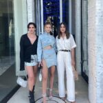 Lala Kent Instagram - Katie and I are so in sync, we position our heads the same way in pictures 👯‍♀️ Welcome back, Kristina! You’ll be running back to your son and locking your doors in no time 😈 The black wire is my mic.