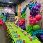 Lala Kent Instagram - I wouldn’t have nothin’ if I didn’t have youuu! Ocean’s Monsters Inc. birthday party was everything and more. Thank you to all of our close friends and family for coming to celebrate my sweet girl! I’m holding it together since she isn’t 2 quite yet… but I will be a wreck on the 15th. It’s going by way too fast 🥹 Balloon installation + custom rentals: @mneventsco Birthday cakes: @thegateauxshoppe_ Candy party favors: @candymommas Special thank you: @picnic_and_petal