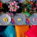 Lala Kent Instagram - Ocean’s Birthday party was lit. Thank you to all of our friends and family for coming out to celebrate our baby. We are so grateful for you all! 📸 @jessicaczarneckicreative Design + styling: @picnic_and_petal Balloon installation: @mneventsco Bounce house: @whatsbouncing Acrylics: @atomickraftworks Partyware: @shopprettyday Custom sunglasses: @estherbrophoenix Custom Cake topper: @mollyschicboutique Custom Cake: @thegateauxshoppe_ Custom sugar cookies: @_bakedbyang Custom macarons: @boymama_bakes Event assistant/stylist: @ro_juarez Rentals: @kickbackrentals_805 Vinyl decals: @carlson_creations