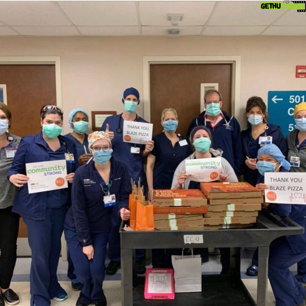 Lamar Jackson Instagram - Special thank you to the nursing staff during nurses week for their compassionate care of our loved ones. We were honored to provide food for over 150 doctors and nurses etc as well as other small gifts of our appreciation. We at 🔥 Fire Restaurant Group and Blaze Pizza look forward to a continued community partnership with our friends at Medstar Union Memorial. Thanks again from our team, Kenneth Brewer, Lamar Jackson,Felicia Jones , Kaiser Robertson, and Jackson Turner. @fire_restaurant_group