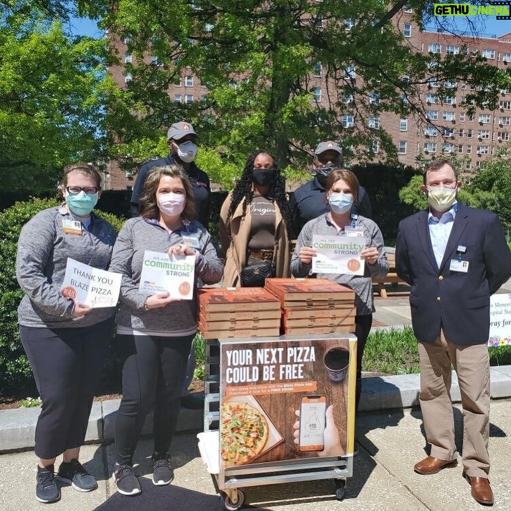 Lamar Jackson Instagram - Special thank you to the nursing staff during nurses week for their compassionate care of our loved ones. We were honored to provide food for over 150 doctors and nurses etc as well as other small gifts of our appreciation. We at 🔥 Fire Restaurant Group and Blaze Pizza look forward to a continued community partnership with our friends at Medstar Union Memorial. Thanks again from our team, Kenneth Brewer, Lamar Jackson,Felicia Jones , Kaiser Robertson, and Jackson Turner. @fire_restaurant_group