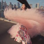 Lana Condor Instagram - What an absolutely dream working with my dear @rodarte friends, to bring Rodarte’s Spring/ Summer 2024 Portrait Series, to the Manhattan skyline 🩰🌸🥹! Thank you always @kateandlauramulleavy, and bravo to the incredible 📸: @toddccole || @nyfw Brooklyn Bridge