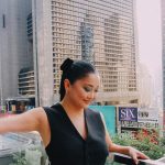 Lana Condor Instagram - J'adore as seen by Jean-Michel Othoniel @dior @diorbeauty 🖤 Brooklyn Botanic Garden