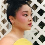 Lana Condor Instagram - @allure talking all things beauty, inside & out 🫶🏽 || thank you to the amazing team @eugeneshevertalov @annielai__ @thuybnguyen @savwhite @rachelgoodwinmakeup @nikkiprovidence always 🥀 Venice Beach, California