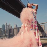 Lana Condor Instagram - What an absolutely dream working with my dear @rodarte friends, to bring Rodarte’s Spring/ Summer 2024 Portrait Series, to the Manhattan skyline 🩰🌸🥹! Thank you always @kateandlauramulleavy, and bravo to the incredible 📸: @toddccole || @nyfw Brooklyn Bridge