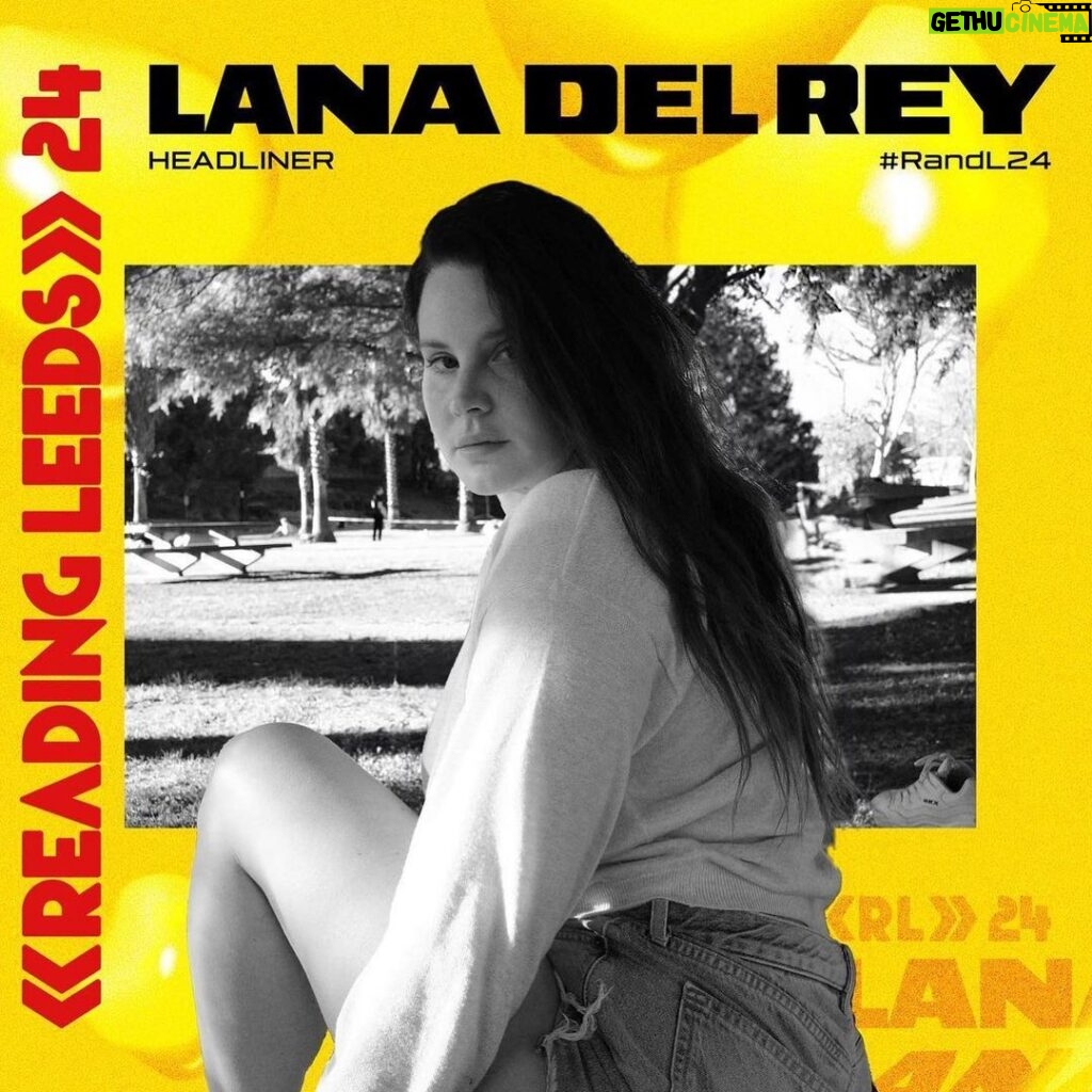 Lana Del Rey Instagram - It’s an honor to say the least that we’re gonna be playing Reading & Leeds Thank u for having us