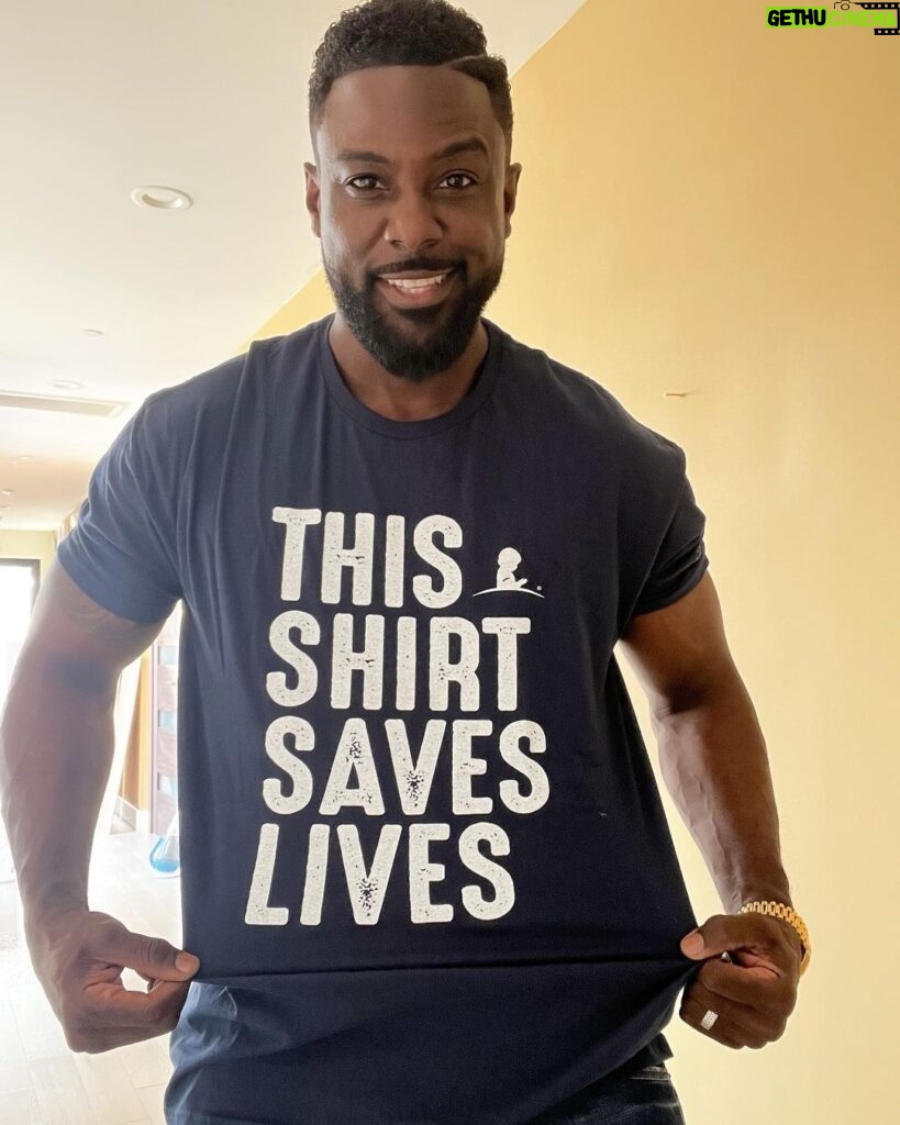 Lance Gross Instagram - St Jude holds a special place in my heart! I’m proud to wear #ThisShirtSavesLives and support kids fighting cancer @StJude. Join me and get your shirt here: MusicGives.org