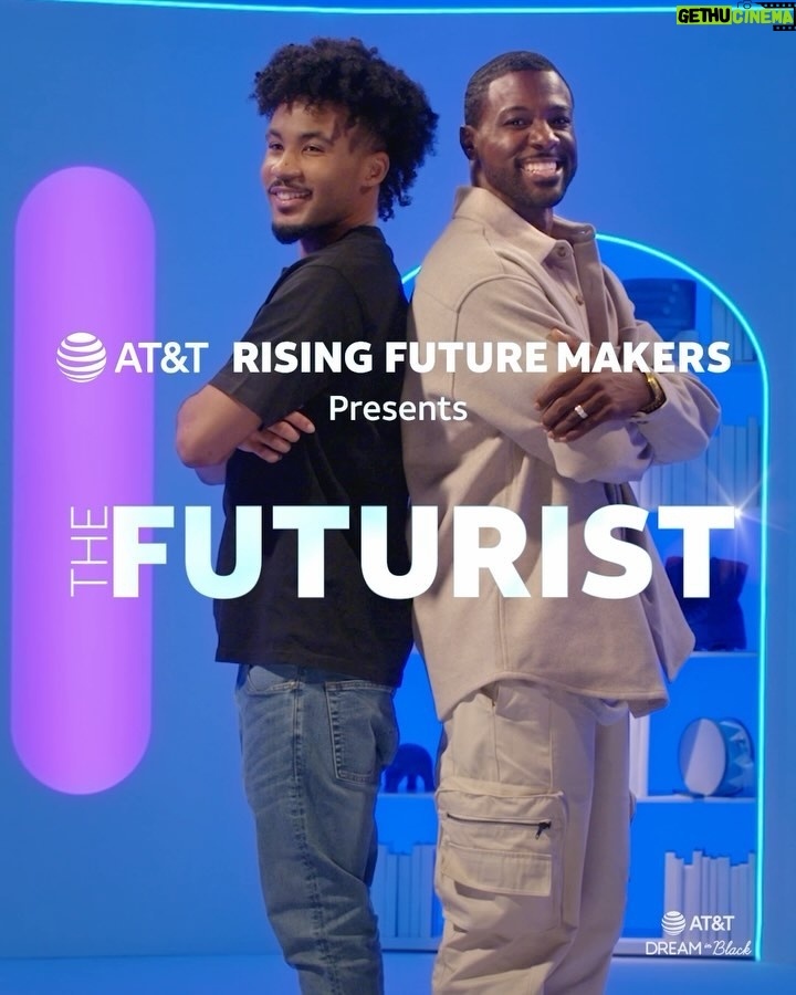 Lance Gross Instagram - It was an honor to be part of The Futurist presented by @ATT Rising Future Makers, a series connecting HBCU students with industry leaders. 🌐✨ I had a great opportunity to have a conversation with student Shawn Kelly Smith and we discussed Black representation in TV and Film. Check out our episode at Globalgrind.com/HBCULove. ✨ #DreamInBlack #ConnectingChangesEverything