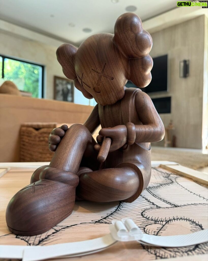 Lance Gross Instagram - Came home to a Special Delivery! 🔥#kaws #BetterKnowing