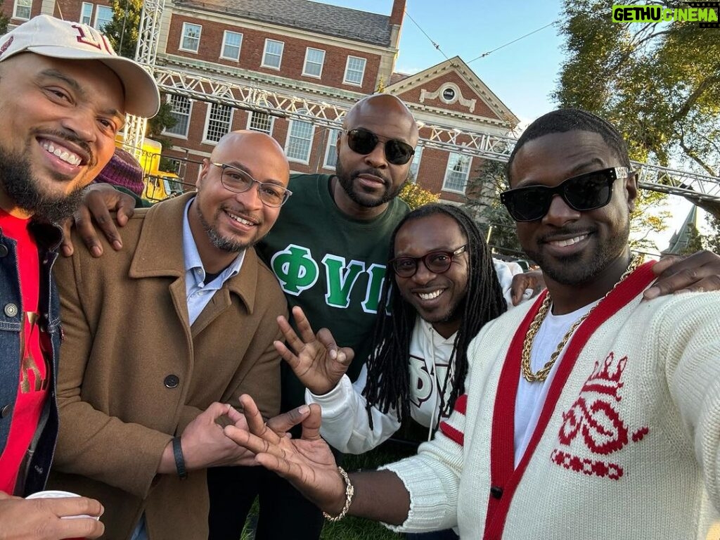 Lance Gross Instagram - Linked up with Xi Chapter