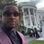 Larenz Tate Instagram – Tate vs Tate at the WHITE HOUSE! 
#RashadTate vs Me.
#WashingtonDC 
#WhiteHouse