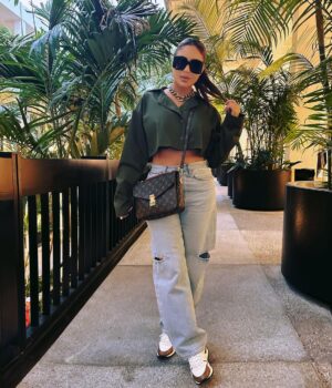 Larsa Pippen Instagram - On cloud9  top: @prettylittlething