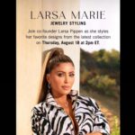 Larsa Pippen Instagram - Join me Thursday 2pm ET @saks live ❤️ @larsamarie