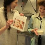 Laura Prepon Instagram - This week, I have something a little different for you… Join me to #PrepOn a delicious dessert recipe with @beardfoundation nominee @pastryschiff, of Brooklyn’s @gage.and.tollner! I need some serious help with my dessert game and I learned so much from her! #GetYourPrepOn, and stay tuned for part 2 coming next week!