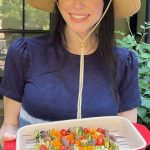 Laura Prepon Instagram - This week I have an easy and fun elevation for a classic recipe, veggie skewers! It’s a perfect summer grilling option — #GetYourPrepOn 😋 #PrepOn