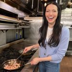 Laura Prepon Instagram - I got to #PrepOn in a pro kitchen! I can’t wait to share this with you—any guesses on what I’ll be making? #GetYourPrepOn